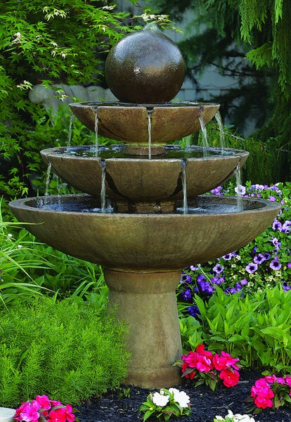 Tranquility Sphere Spill Fountain